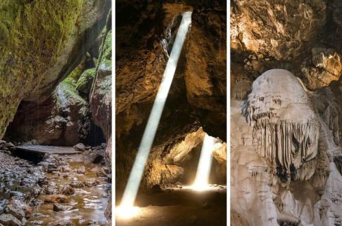 Various Caverns And Caves In California